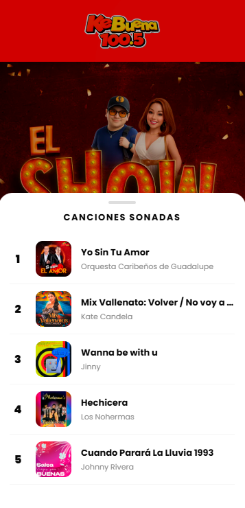 Captura 3 - Radio Kebuena
