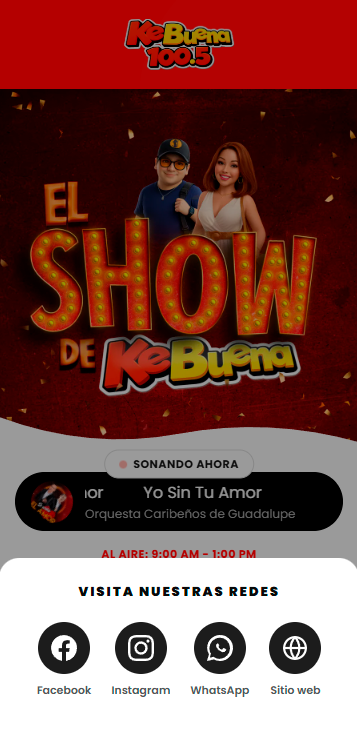 Captura 5 - Radio Kebuena
