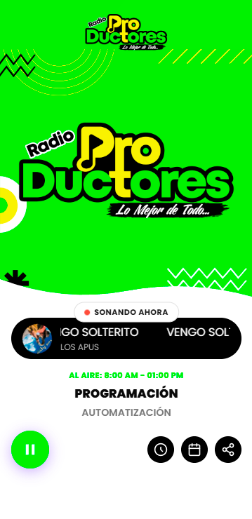 Captura 2 - Radio Productores